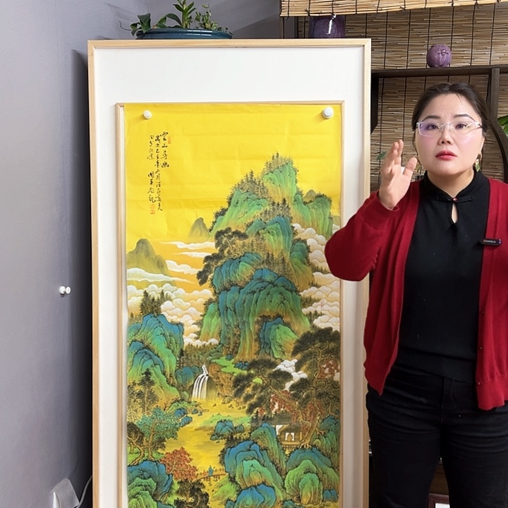 国画中美老师国画作品