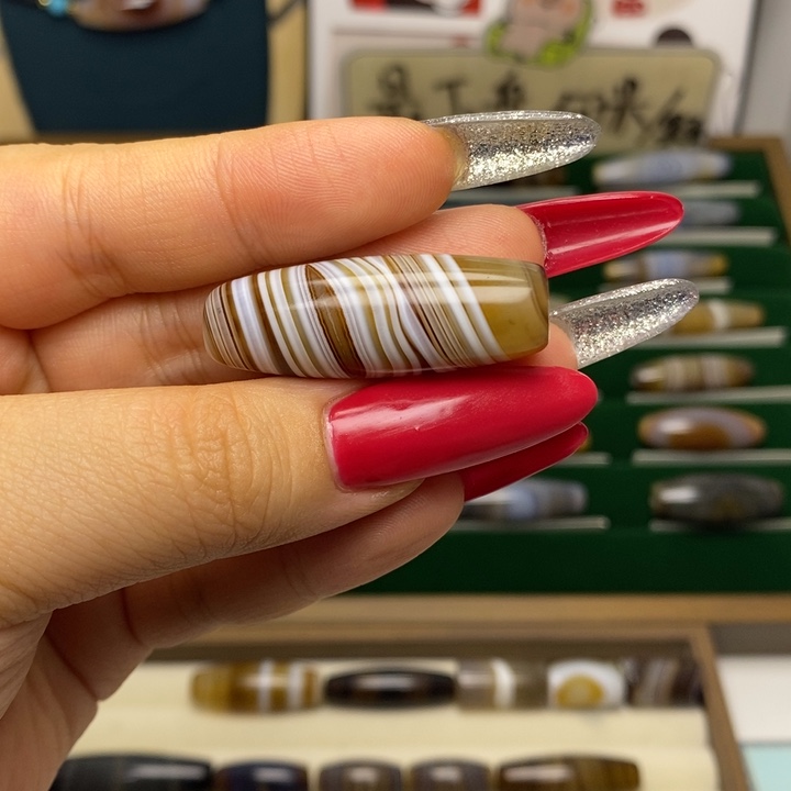 玛瑙/玉髓合金颈饰