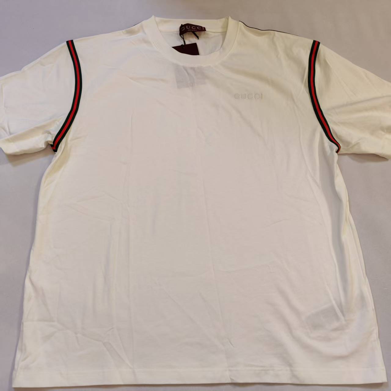 GUCCI/古驰时尚红线T恤 100