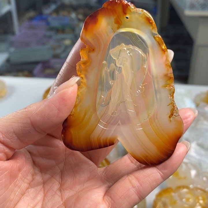 玛瑙/玉髓吊坠(不含链)未镶嵌