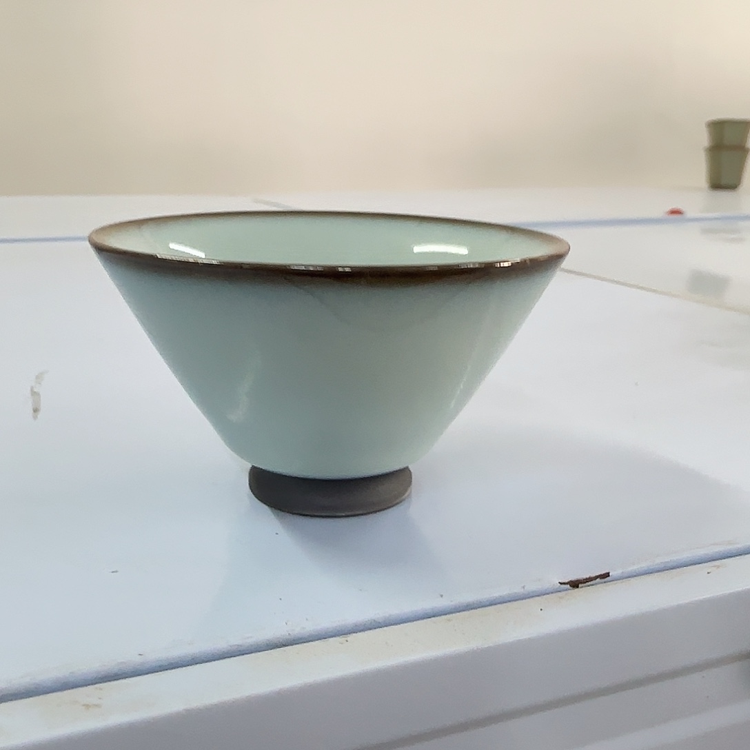 瓷片开播浮力，小微瑕。