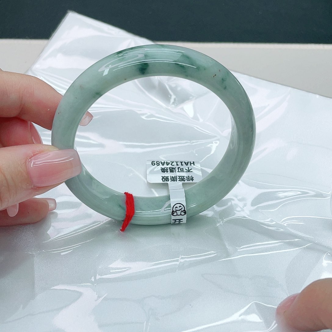 翡翠手镯未镶嵌正59.3