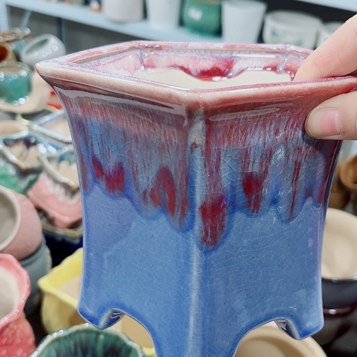 多肉陶瓷花盆满10元包邮