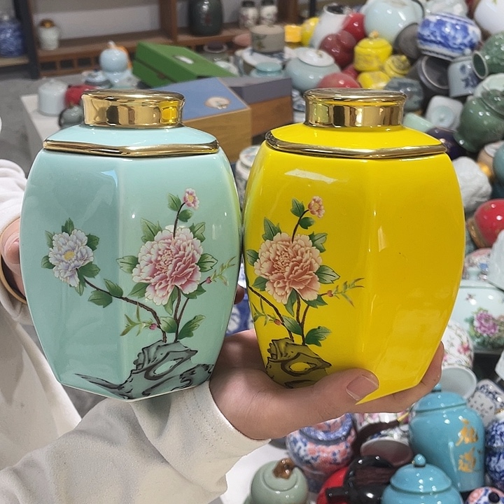 陶瓷罐茶叶罐密封罐