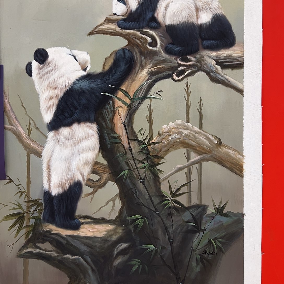 国画二郎老师展览精品