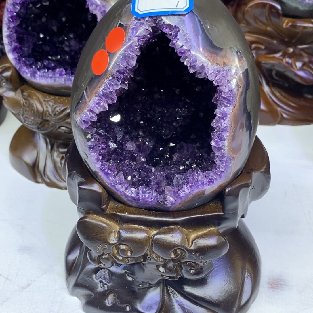 紫晶摆件未镶嵌莹