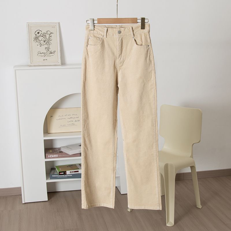 225新款秋款智性通勤休闲培豆牛仔裤