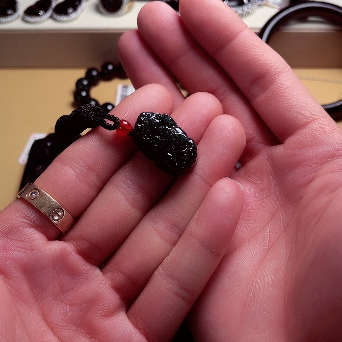 天然缅科a货 貔貅