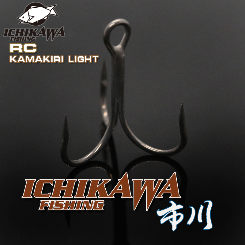 市川ICHIKAWA FISHING日本进口RC KAMAKIRI LIGHT 精细螳螂三本钩