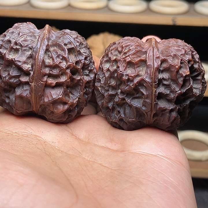 吊坠文玩核桃黄金甲