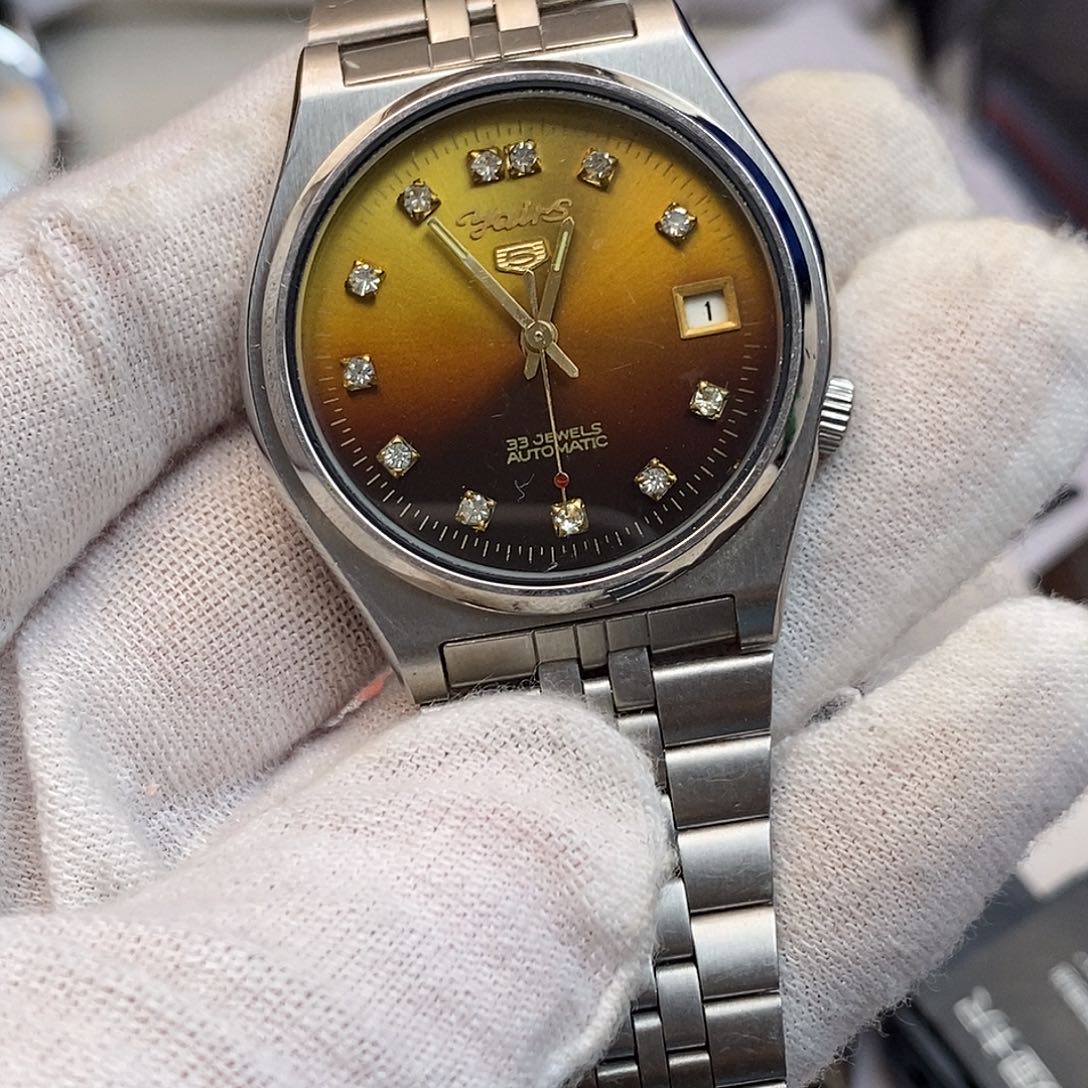 钢镀金机械机芯120米