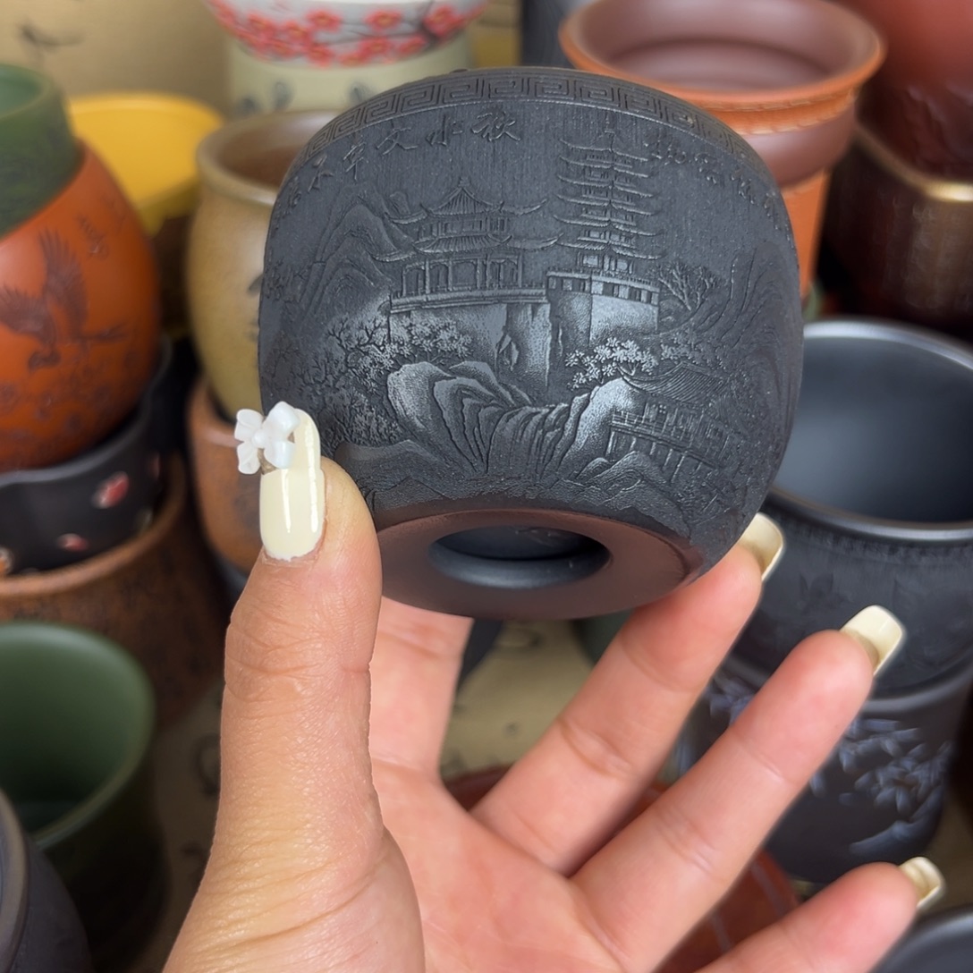 紫砂茶杯紫砂主人杯紫砂