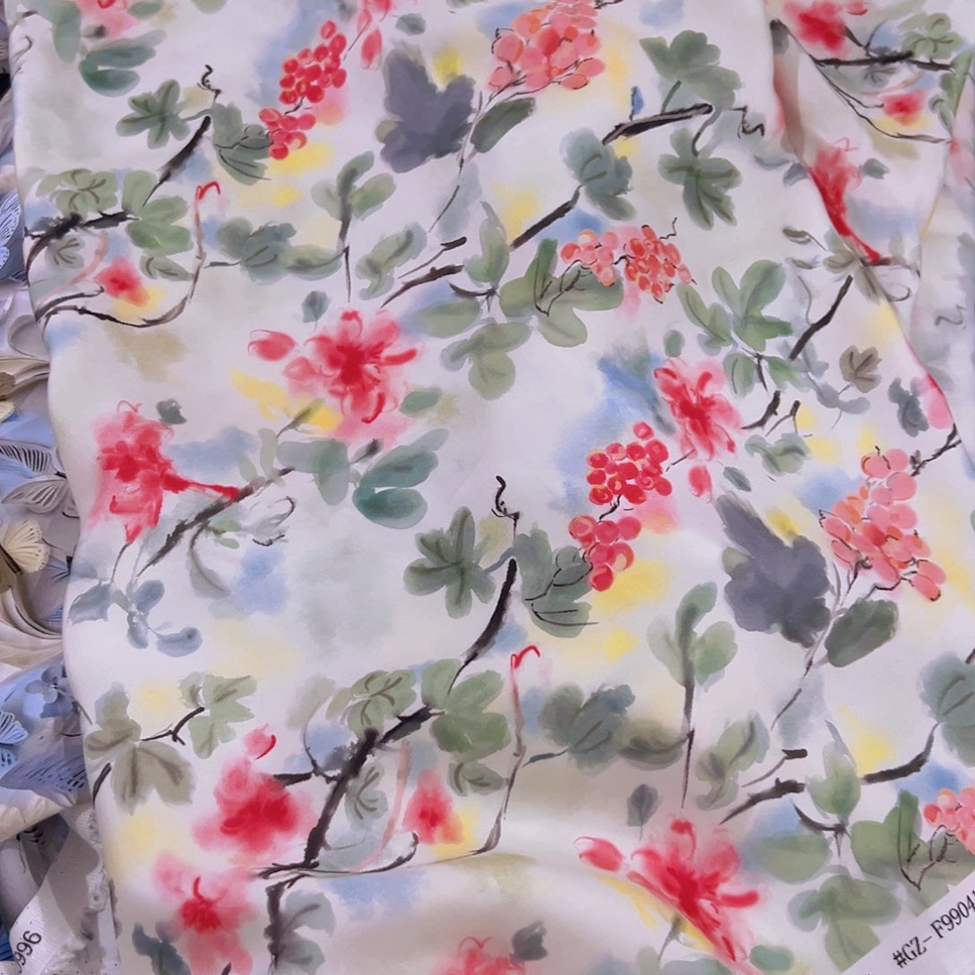 一米价60支天丝贡缎1.5米宽果子布艺地卷