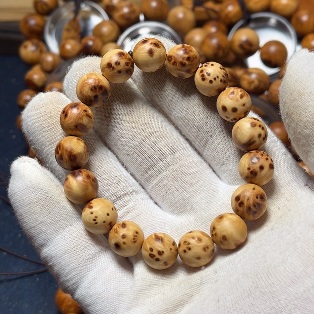 手串/手链柏木（崖柏）1.2尺寸留疤手串