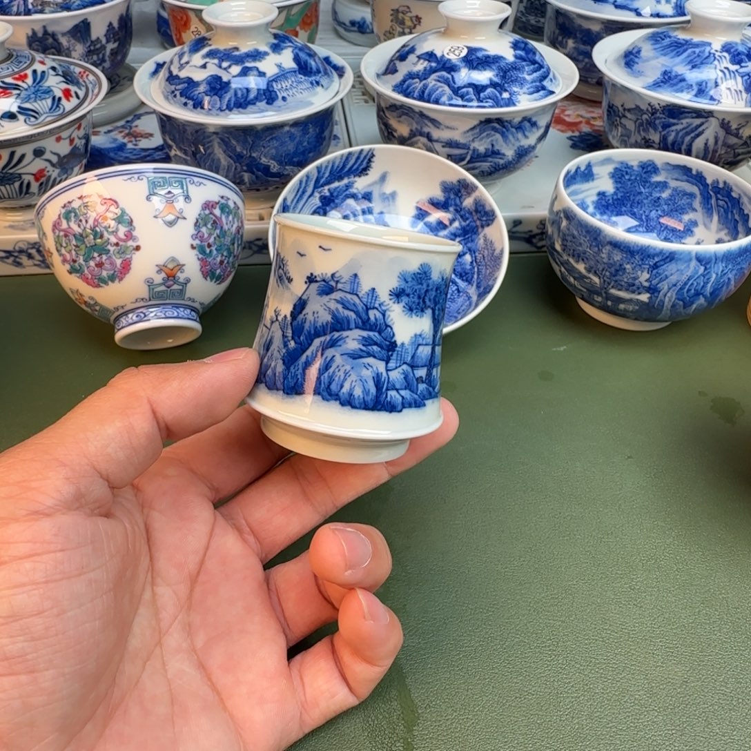 陶纯手工纯手绘茶具320