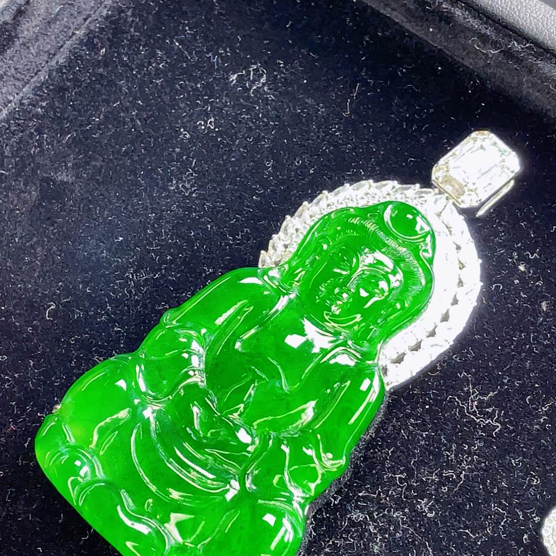 翡翠吊坠(不含链)未镶嵌