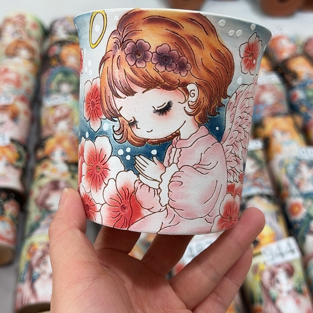 景德镇炫彩手绘口10