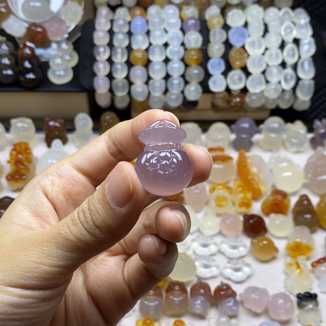 ****️玛瑙/玉髓未镶嵌颈饰