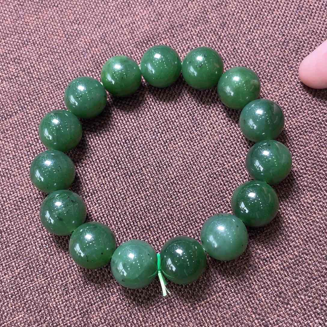 和田玉（碧玉）手串未镶嵌