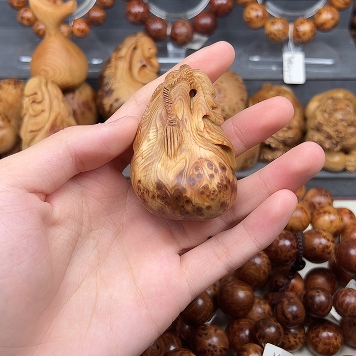 柏木（崖柏）手串/手链钱袋