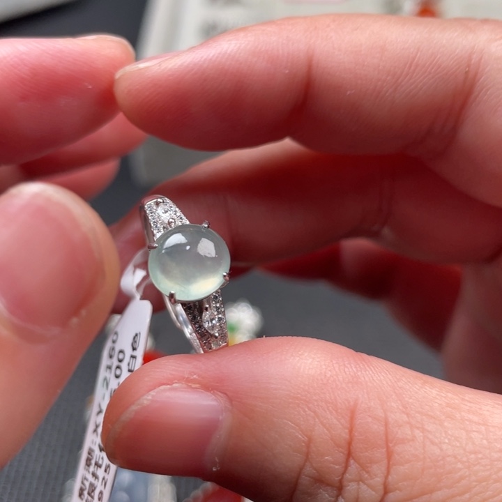 翡翠未镶嵌戒指缅甸天然翡翠