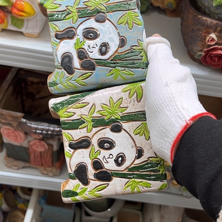 粗陶材质多肉花盆