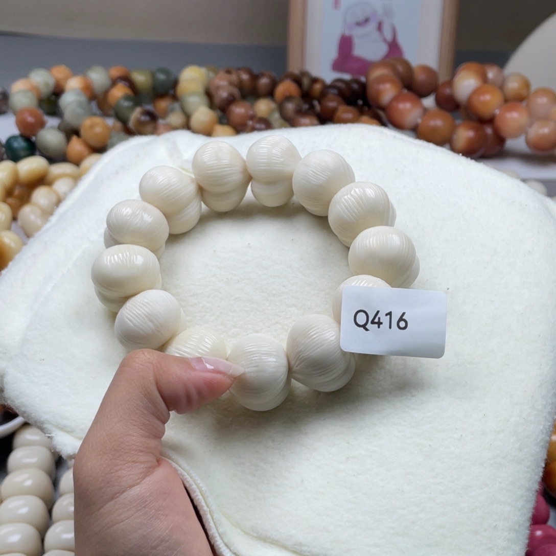 吊坠菩提根/象牙果Q416牙果拉丝屁桃24mm一串通货随机