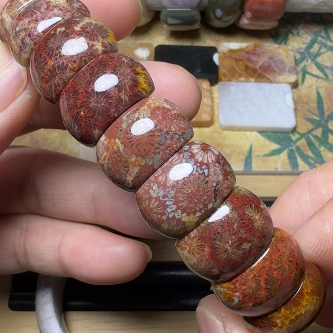 硅化玉纯天然有机玉石保真色未镶嵌福利