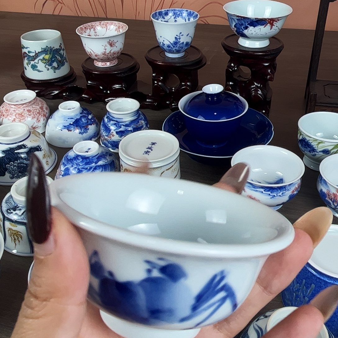 景德镇陶瓷杯杯杯