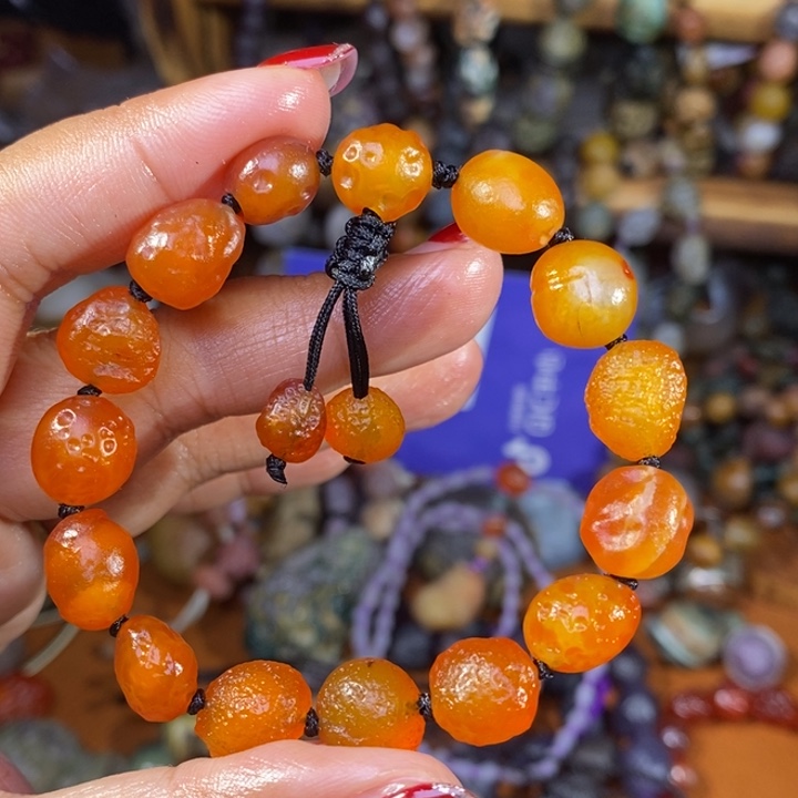 玛瑙/玉髓珠宝半成品未镶嵌小***师