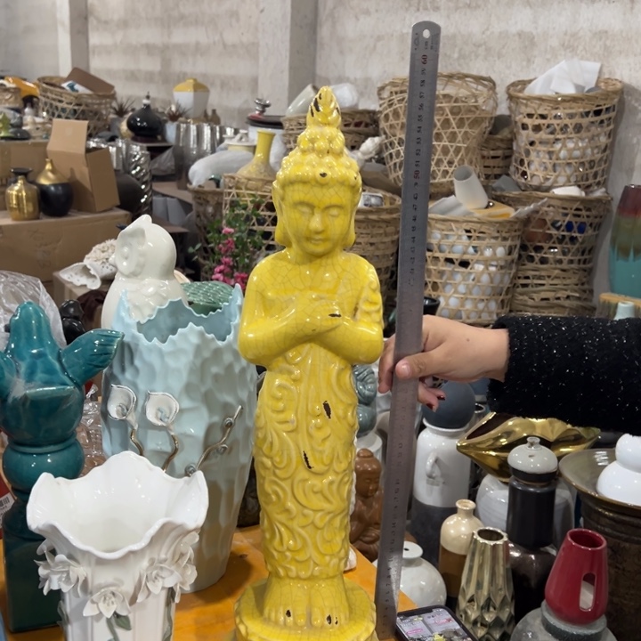摆件高度58厘米宽度15厘米微瑕捡漏