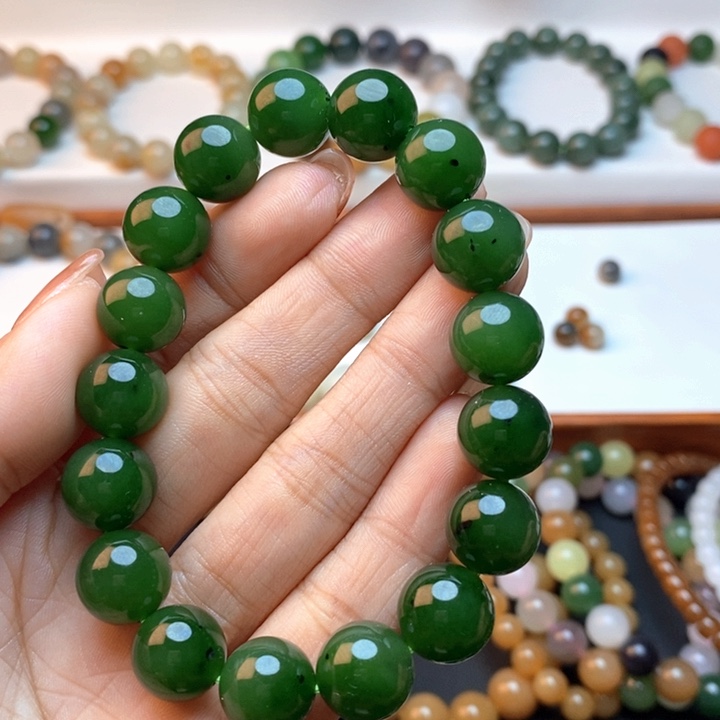 和田玉手链未镶嵌