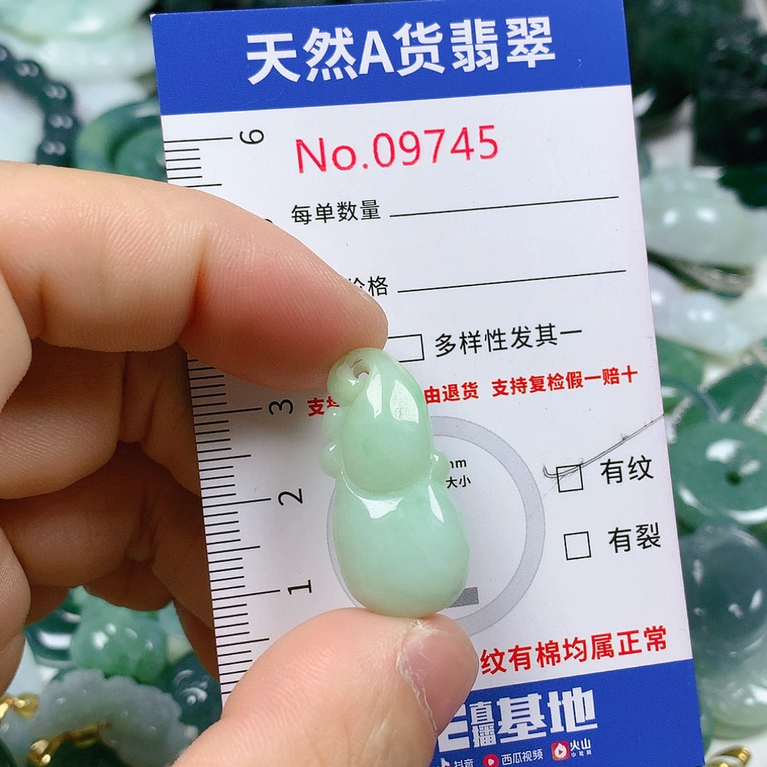 翡翠颈饰未镶嵌天然翡翠