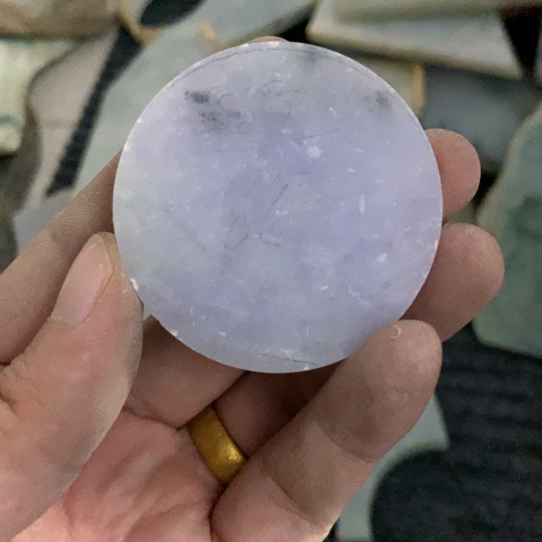 翡翠手镯未镶嵌料子