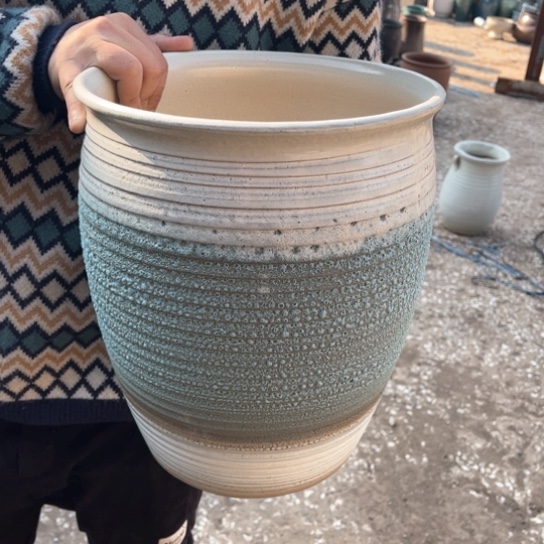 红陶口27高34瑕疵