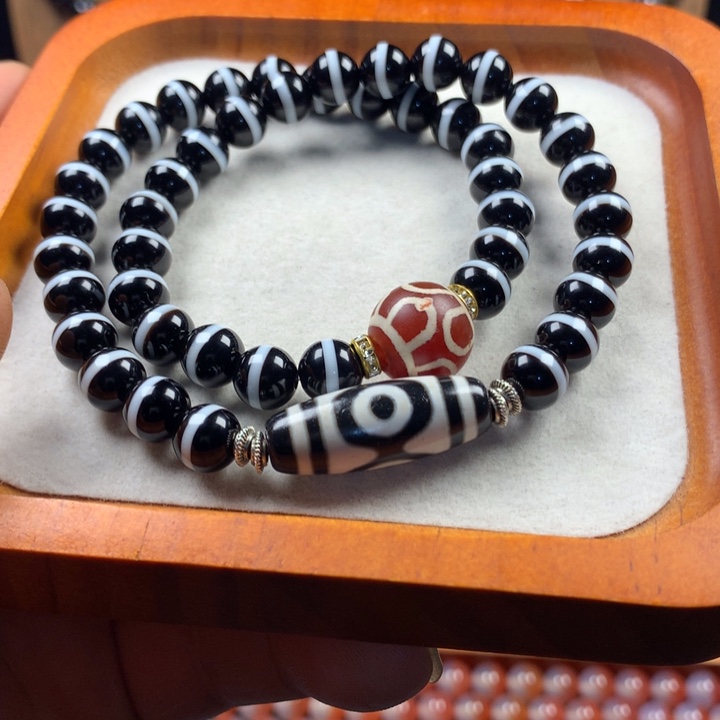 玛瑙/玉髓未镶嵌手链