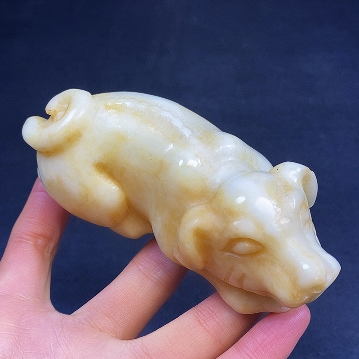 白玉菩提把件精选