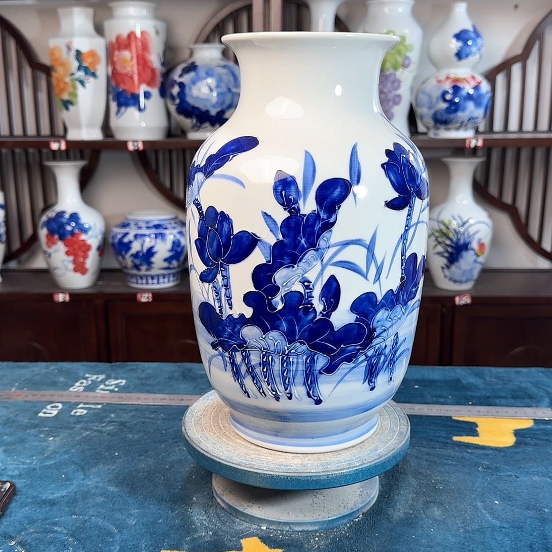 摆件景德镇陶瓷大冬鱼