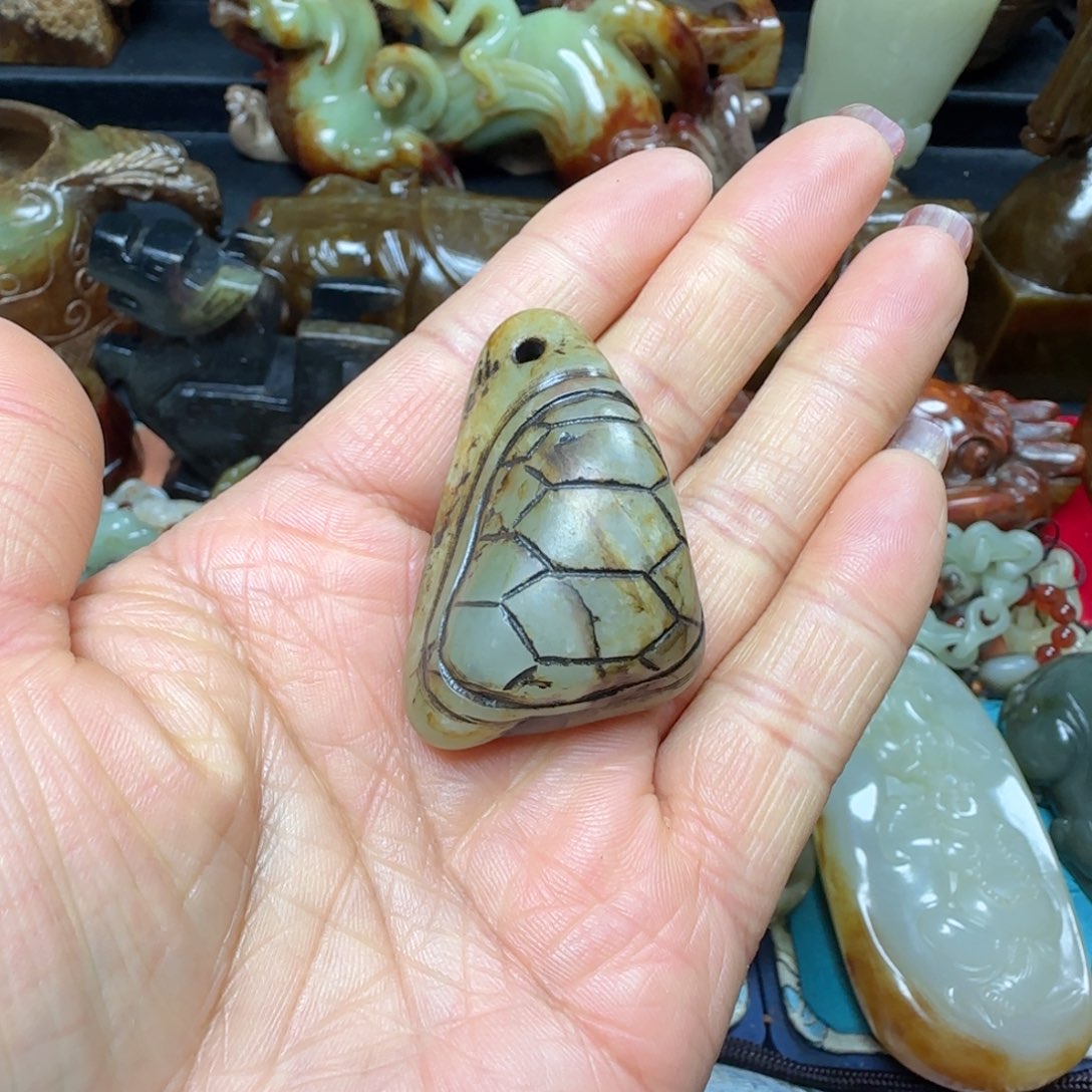 和田玉挂件未镶嵌