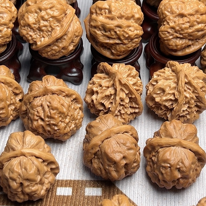 桃核吊坠文玩核桃手把件