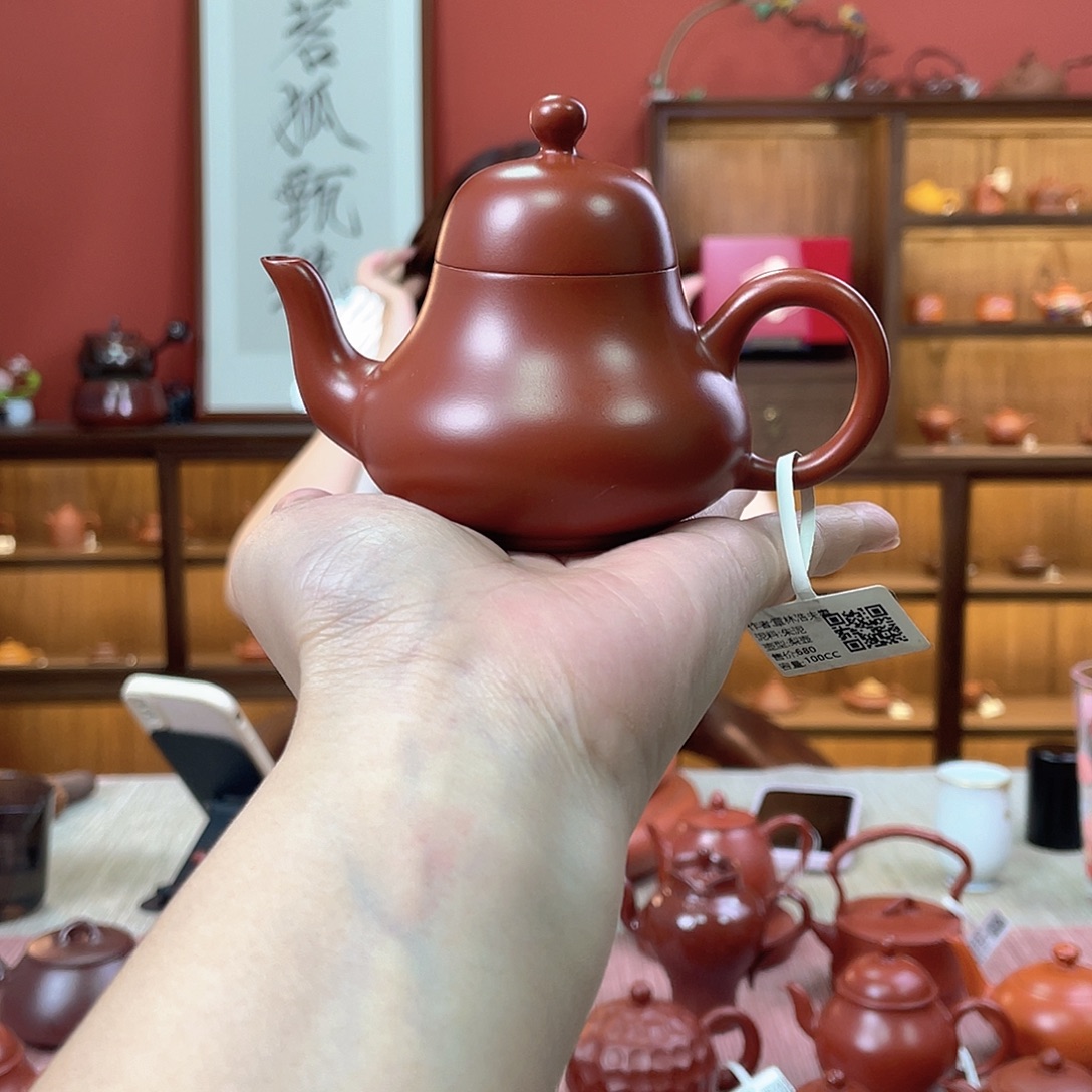 茶壶紫砂潮州全手工手拉壶