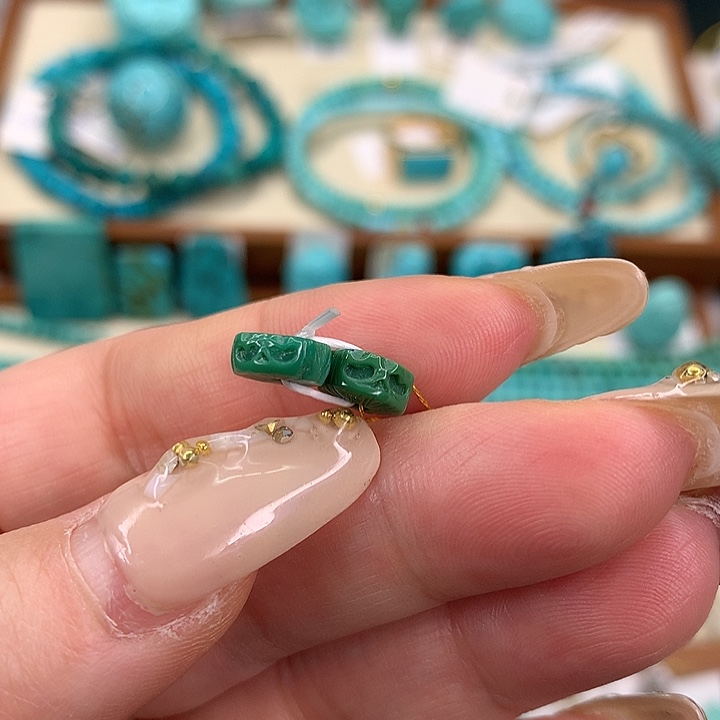 绿松石挂件未镶嵌