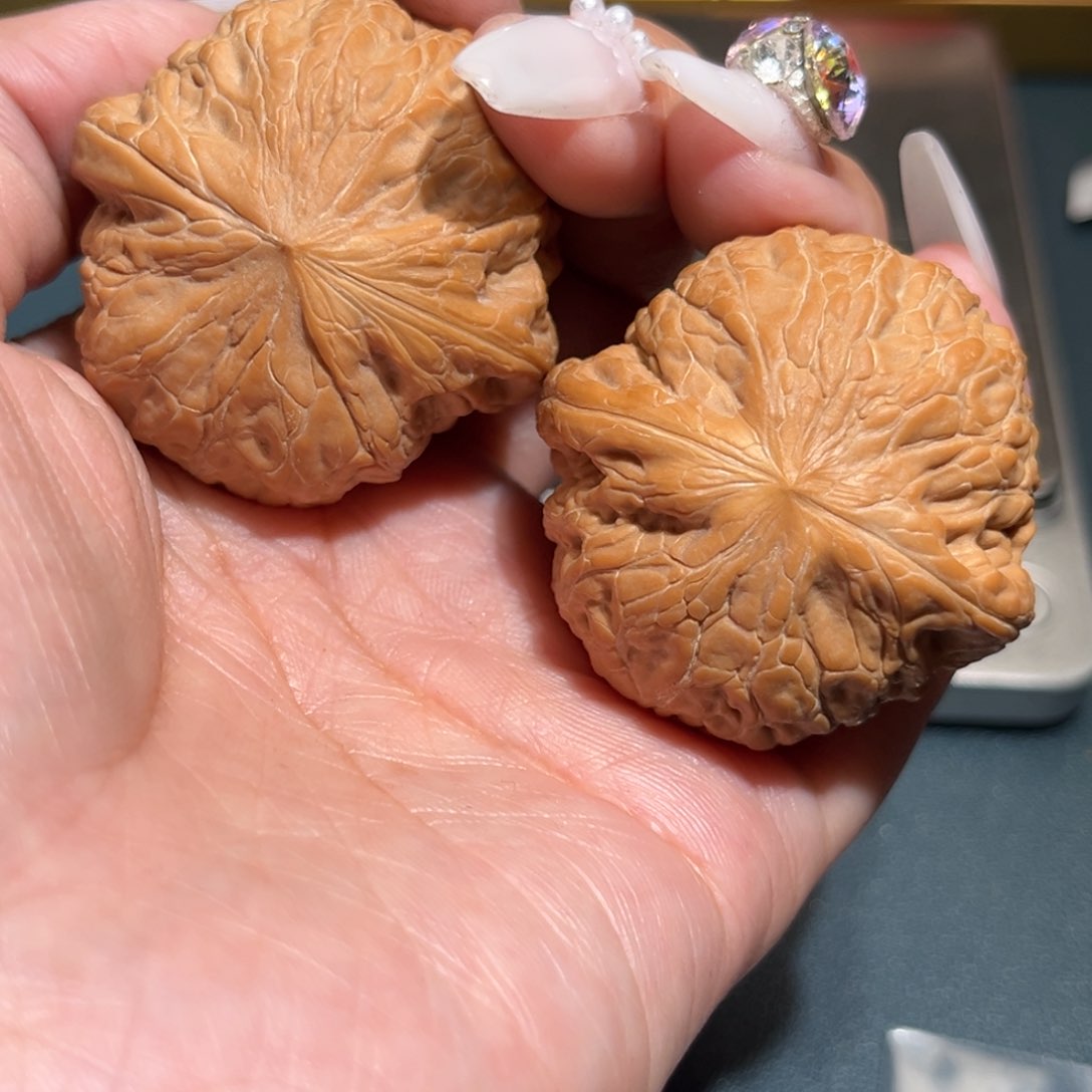 文玩核桃把件铁锤40