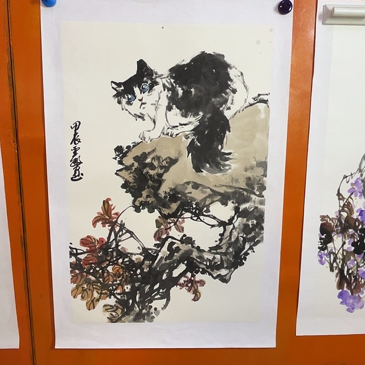 国画张圣敏先生纯手绘作品
