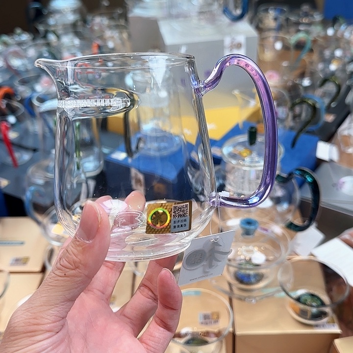 禾器丰然煮茶器浅紫色