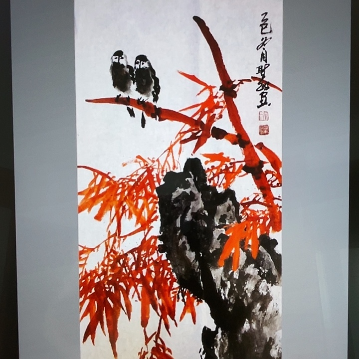 国画张圣敏先生纯手绘作品