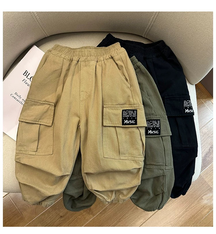 儿童工装裤有弹力