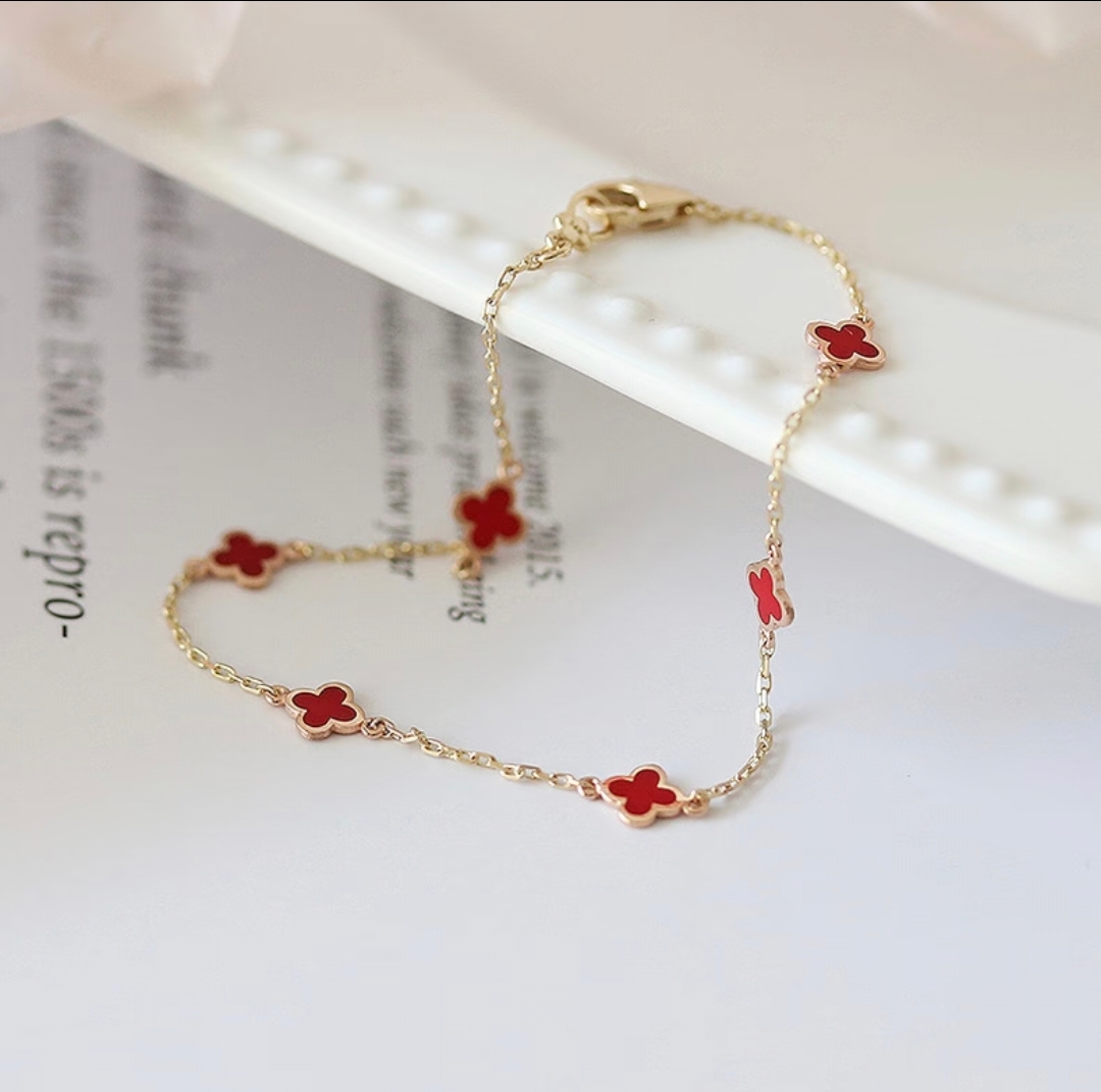 时尚百搭经典轻奢版 六花围 长约18cm