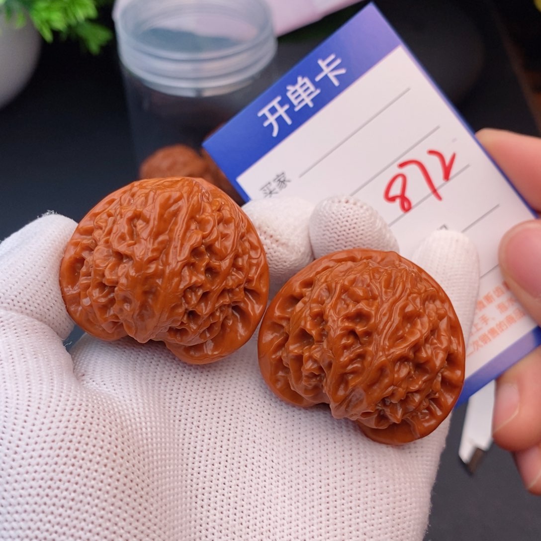 文玩核桃把件41宫灯872