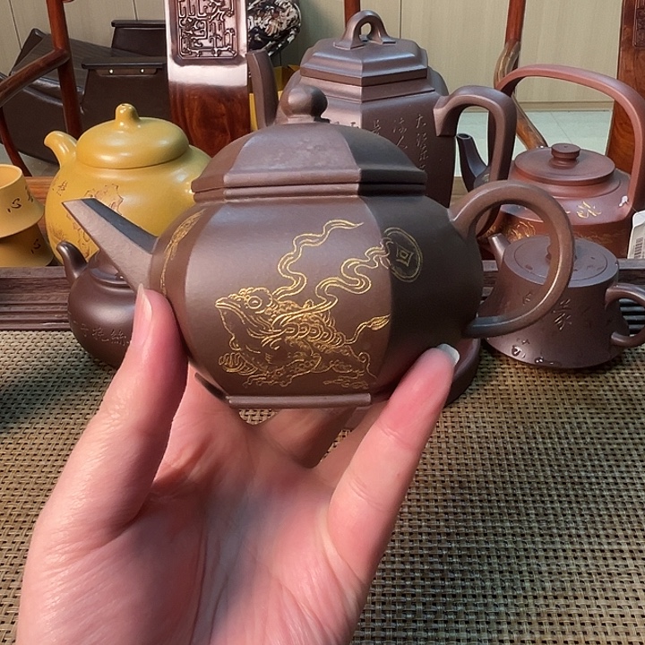 紫砂茶壶宜兴紫砂壶24